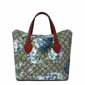 SOLD Gucci convertible Blue blooms tote with strap